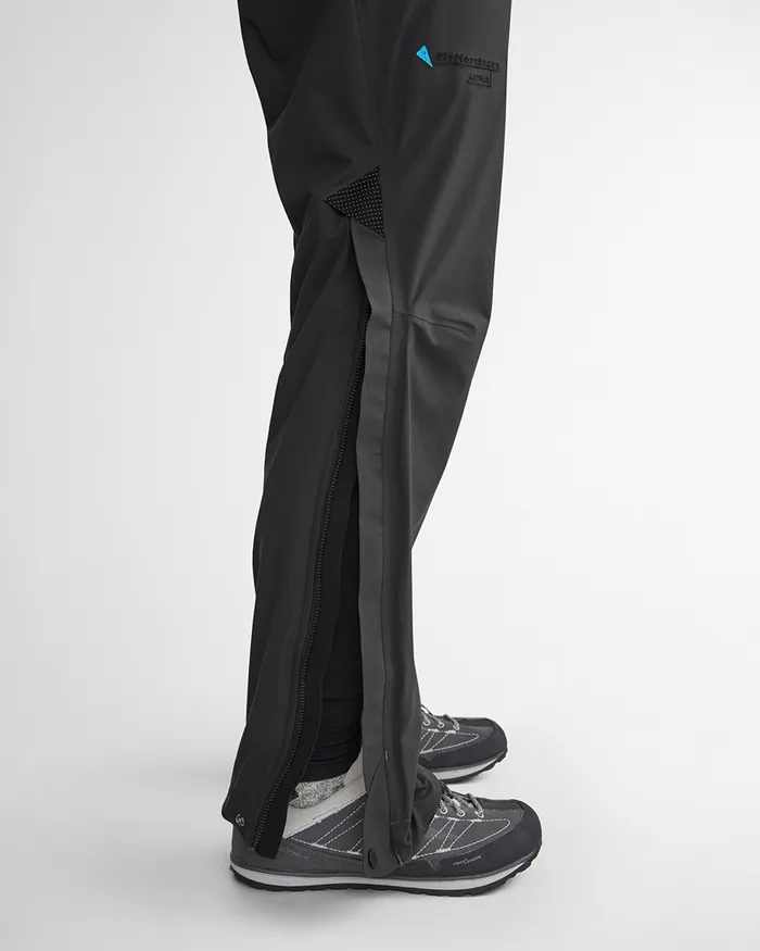 Asynja Lightweight Cutan Pants Midnight Blue Women Klttermusen Waterproof Pants