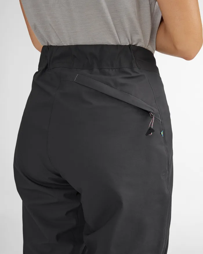 Asynja Lightweight Cutan Pants Midnight Blue Women Klttermusen Waterproof Pants