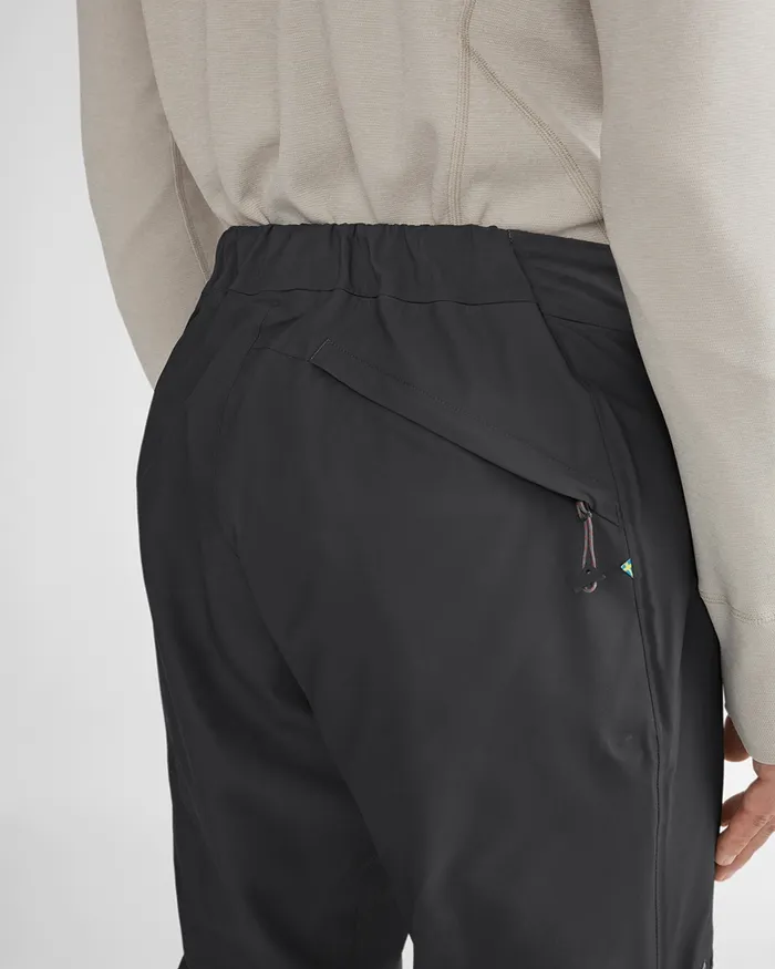Asynja Lightweight Levitend Pants Raven Black Men Klttermusen Waterproof Pants