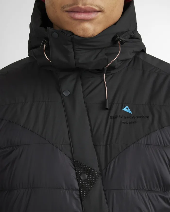 Atle 20 37 Levitend Down Hood Jacket Ruby Red Men Klttermusen Down and Insulated Jackets