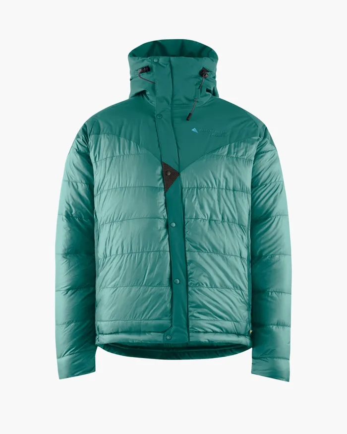 Atle 20 Down Jacket Frost Green Men Klttermusen Down and Insulated Jackets