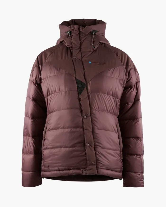 Atle 30 Midweight WoMidweight Down Jacket Amaranth Red Women Klttermusen Down and Insulated Jackets