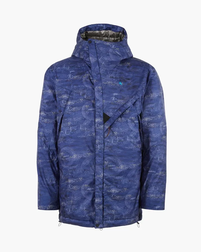 Aud Zip Hood Jacket Britta Britta MarakattLabba Cobolt Blue Men Klttermusen Down and Insulated Jackets