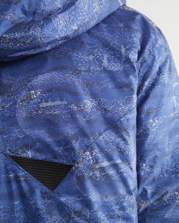 Aud Zip Hood Jacket Britta Britta MarakattLabba Cobolt Blue Men Klttermusen Down and Insulated Jackets