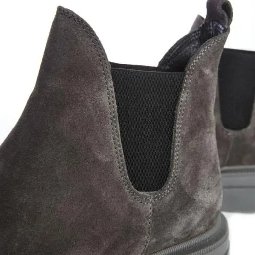 B Binkie Grey Suede Women Moda In Pelle Ankle Boots B Binkie Grey Suede Women Moda In Pelle Ankle Boots