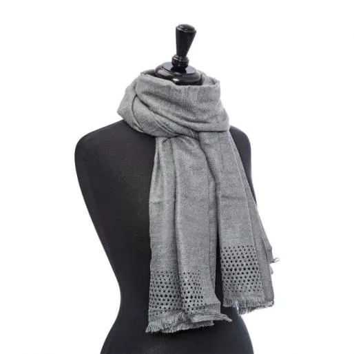 BScarfy Grey Various Women Moda In Pelle Scarves BScarfy Grey Various Women Moda In Pelle Scarves