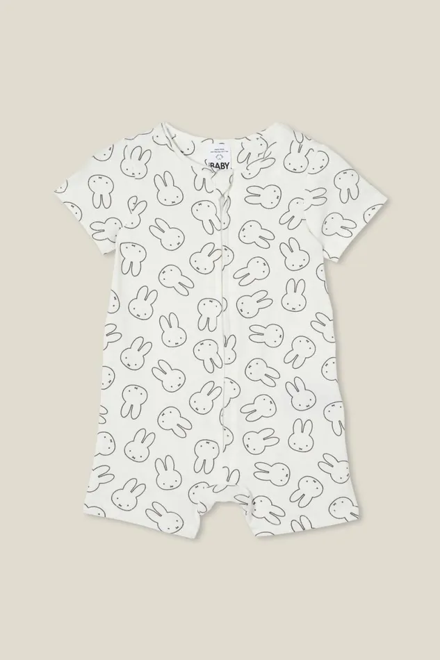Baby Rompers and All In Ones Cotton On The Billie Short Sleeve Zip Romper License Lcn Mif Vanillamiffy Outline Stamp Baby Rompers and All In Ones Cotton On The Billie Short Sleeve Zip Romper License Lcn Mif Vanillamiffy Outline Stamp