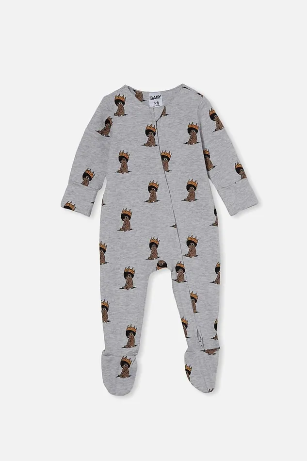 Baby Rompers and All In Ones Cotton On The Long Sleeve Zip Romper UsaLcn Lcn Mt Cloud Marlebaby Biggie Baby Rompers and All In Ones Cotton On The Long Sleeve Zip Romper UsaLcn Lcn Mt Cloud Marlebaby Biggie
