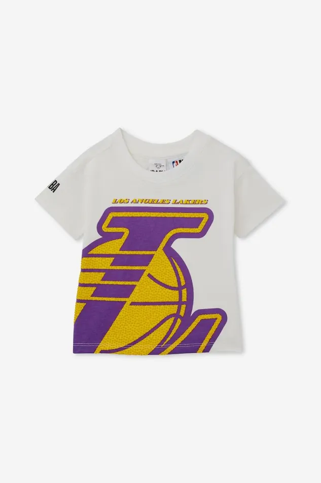 Baby Tops Jackets and Sweaters Cotton On Andie Drop Shoulder Tee Lcn Lcn Nba Vanillala Lakers Oversized Logo Baby Tops Jackets and Sweaters Cotton On Andie Drop Shoulder Tee Lcn Lcn Nba Vanillala Lakers Oversized Logo