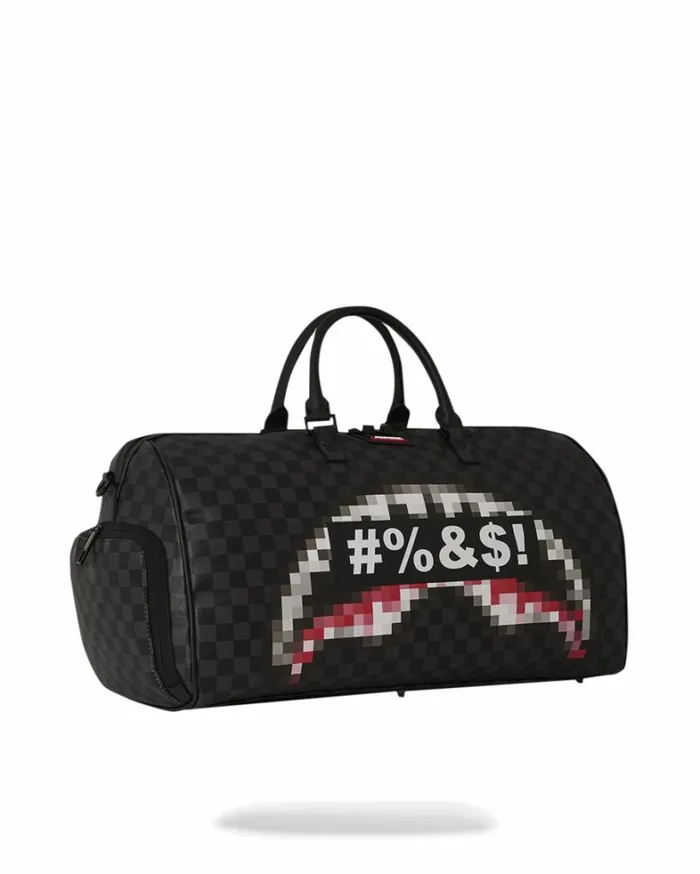 Bags SPRAYGROUND 039WHAT THE BEEP039 SHARK DUFFLE