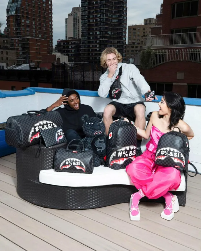 Bags SPRAYGROUND 039WHAT THE BEEP039 SHARK DUFFLE