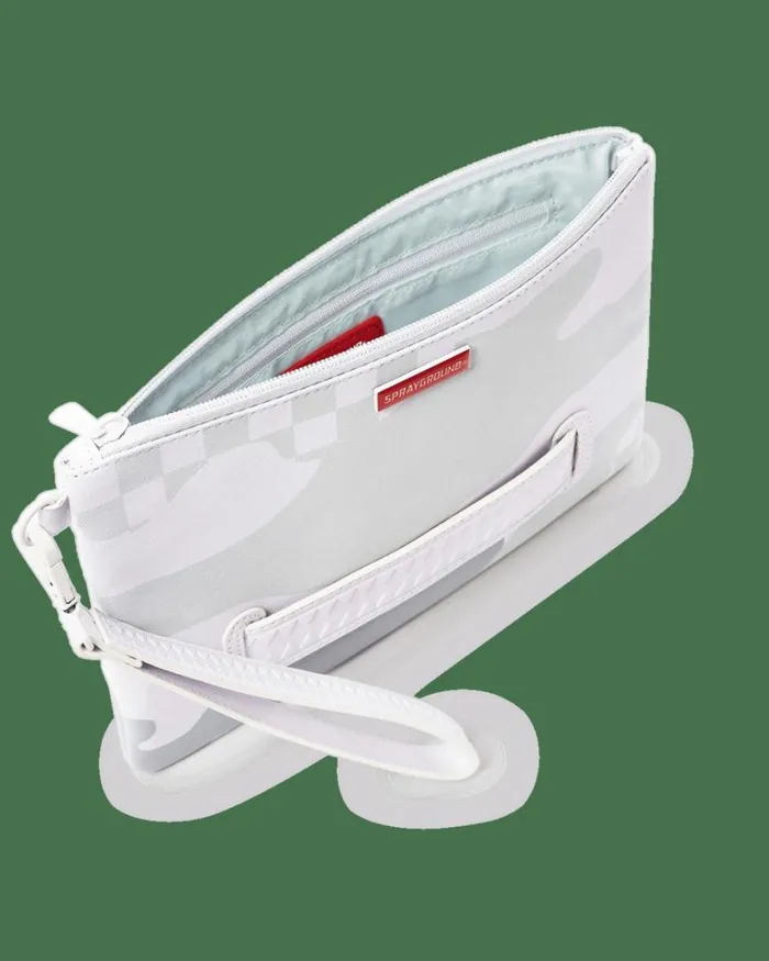 Bags SPRAYGROUND 3AM LE BLANC CROSSOVER CLUTCH Bags SPRAYGROUND 3AM LE BLANC CROSSOVER CLUTCH