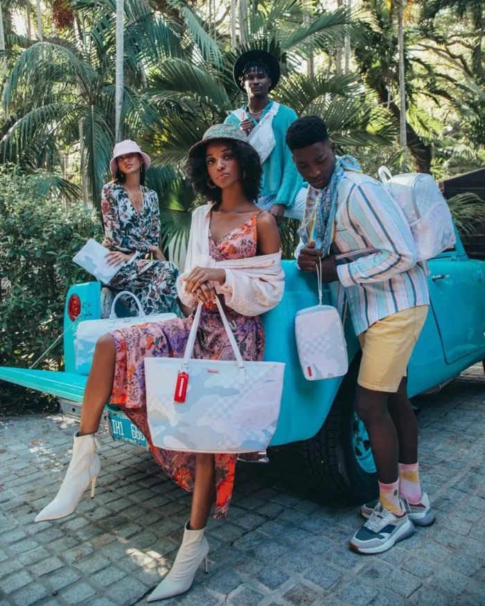 Bags SPRAYGROUND 3AM LE BLANC TOILETRY BAG