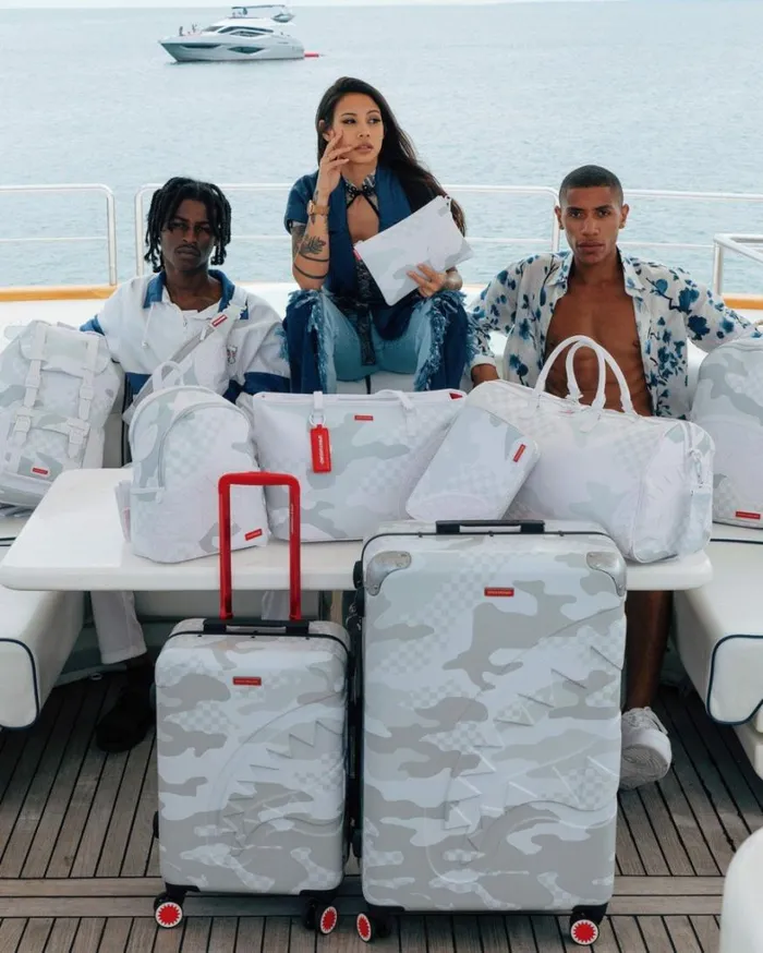 Bags SPRAYGROUND 3AM LE BLANC TOILETRY BAG