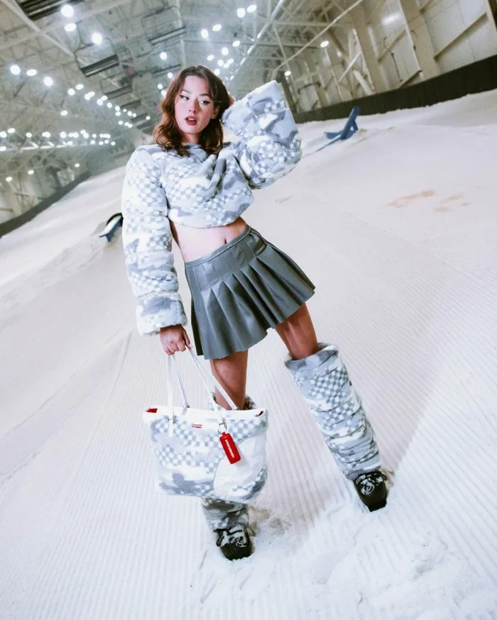 Bags SPRAYGROUND 3AM PLUSH SWISS ALPS TOTE