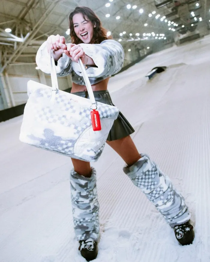 Bags SPRAYGROUND 3AM PLUSH SWISS ALPS TOTE