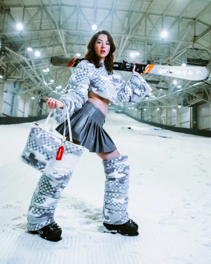 Bags SPRAYGROUND 3AM PLUSH SWISS ALPS TOTE