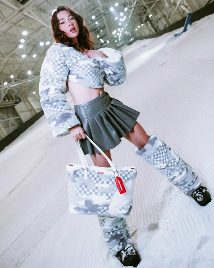 Bags SPRAYGROUND 3AM PLUSH SWISS ALPS TOTE