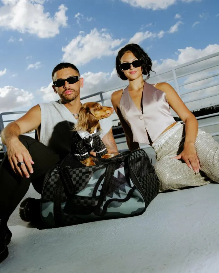 Bags SPRAYGROUND 3AM RIPTIDE PET CARRIER DUFFLE