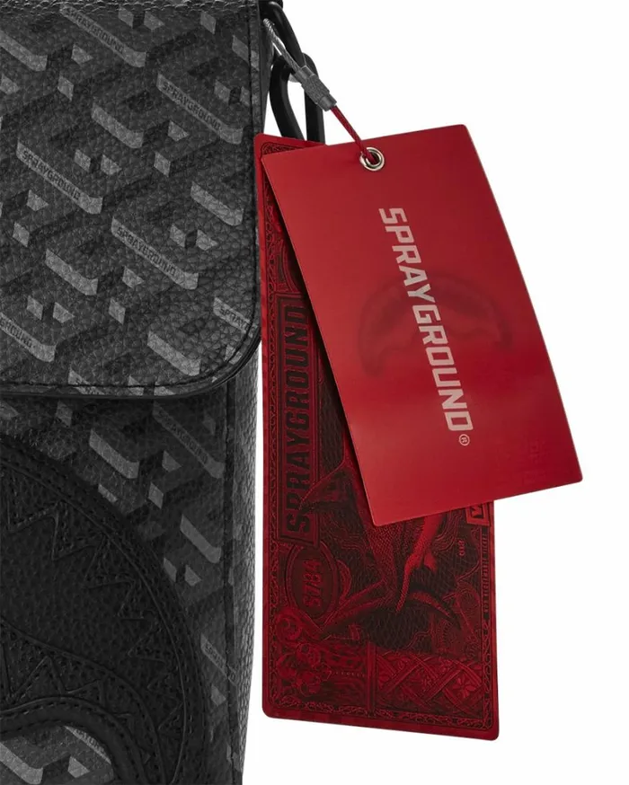 Bags SPRAYGROUND 3DSG THUNDERCLAP MESSENGER SLING