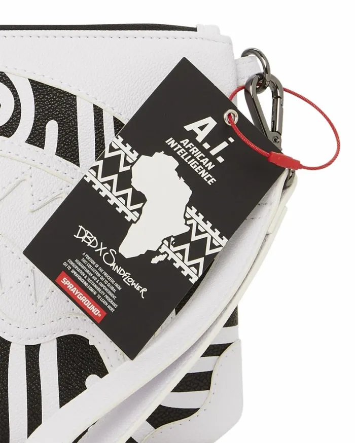Bags SPRAYGROUND AI8 AFRICAN INTELLIGENCE 8211 ORIGIN STORY CROSSOVER CLUTCH