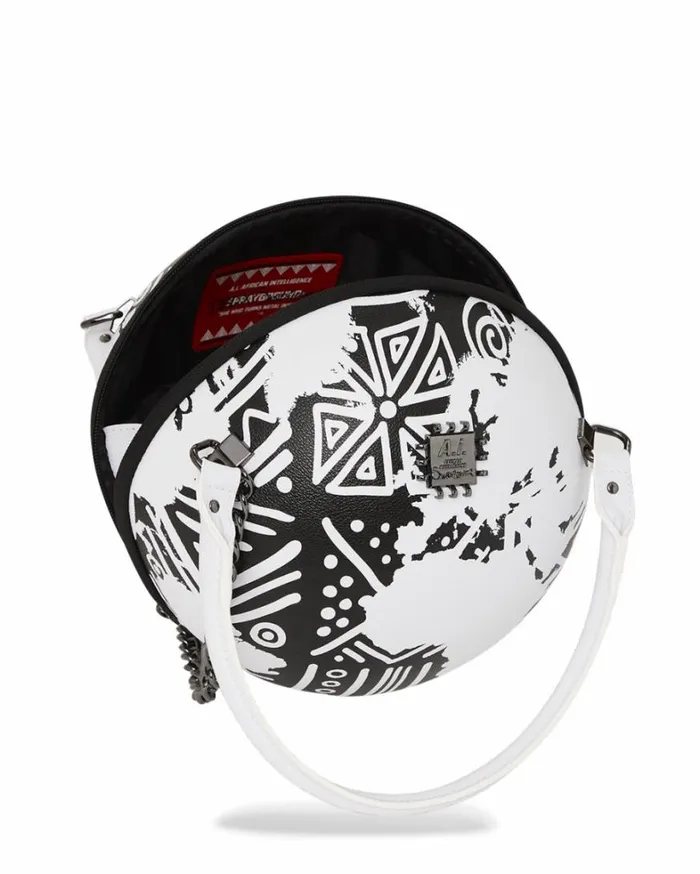 Bags SPRAYGROUND AI8 AFRICAN INTELLIGENCE 8211 ORIGIN STORY GLOBE BAG