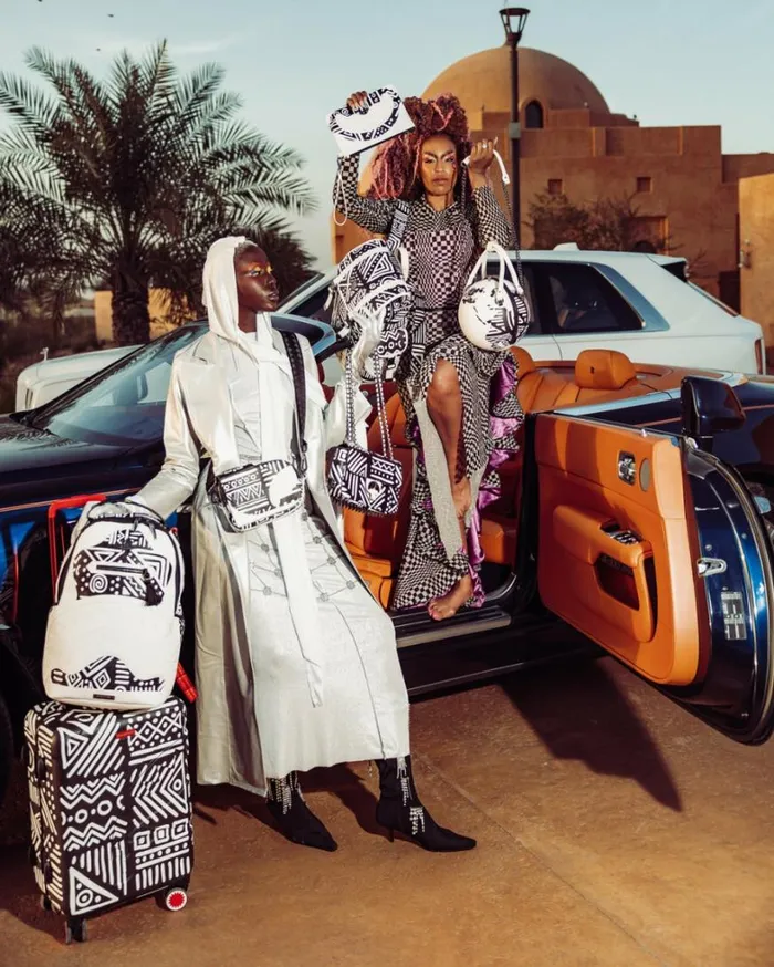 Bags SPRAYGROUND AI8 AFRICAN INTELLIGENCE 8211 ORIGIN STORY MONTE CARLO