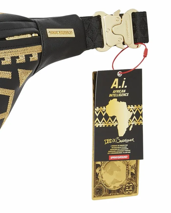 Bags SPRAYGROUND AI8 AFRICAN INTELLIGENCE PATH TO THE FUTURE II SAVVY CROSSBODY