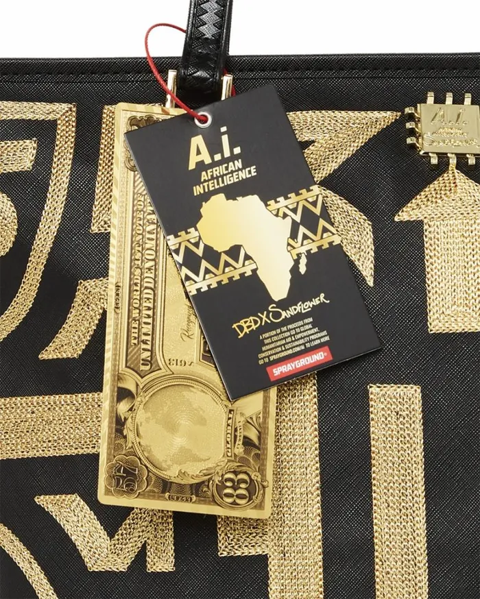 Bags SPRAYGROUND AI8 AFRICAN INTELLIGENCE PATH TO THE FUTURE II TOTE