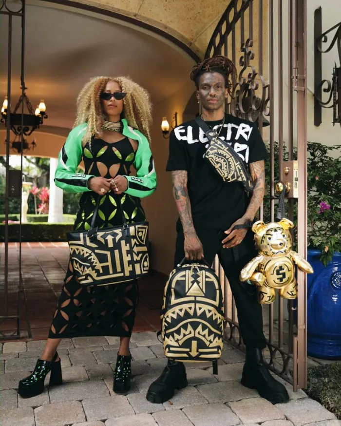 Bags SPRAYGROUND AI8 AFRICAN INTELLIGENCE PATH TO THE FUTURE II TOTE