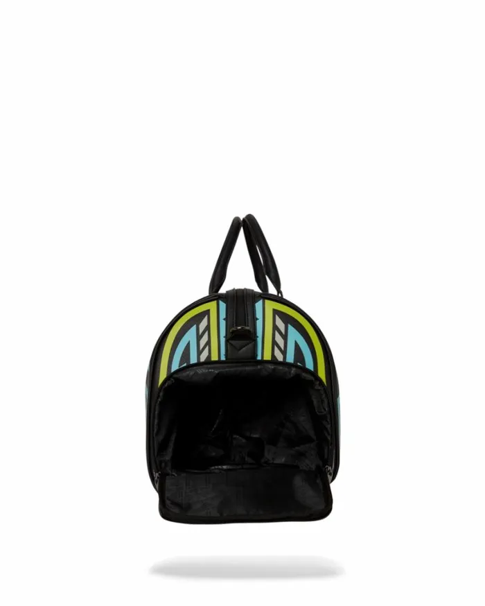 Bags SPRAYGROUND AI PATH TO THE FUTURE III DUFFLE 8211 SANDFLOWER COLLAB GLOW IN THE DARK