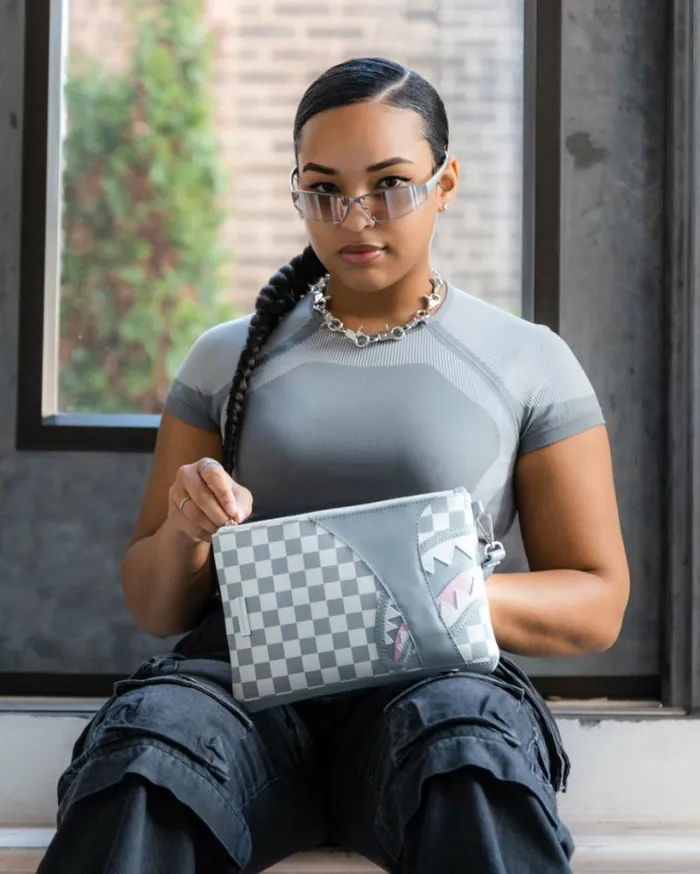 Bags SPRAYGROUND AIR TO THE THRONE JETSET CROSSOVER CLUTCH