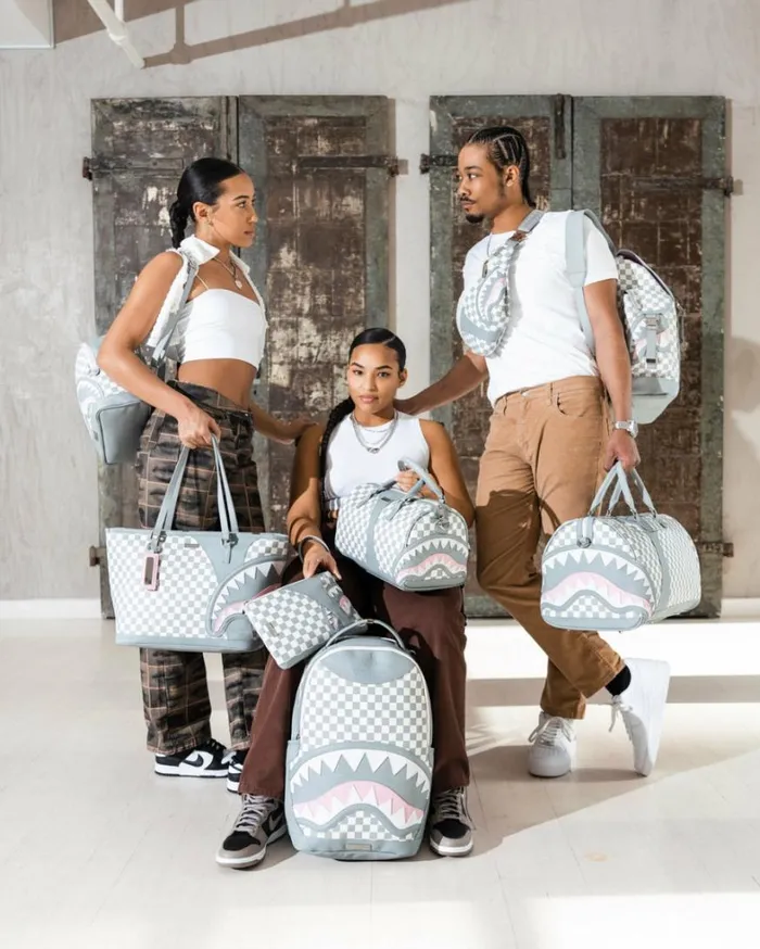 Bags SPRAYGROUND AIR TO THE THRONE JETSET CROSSOVER CLUTCH