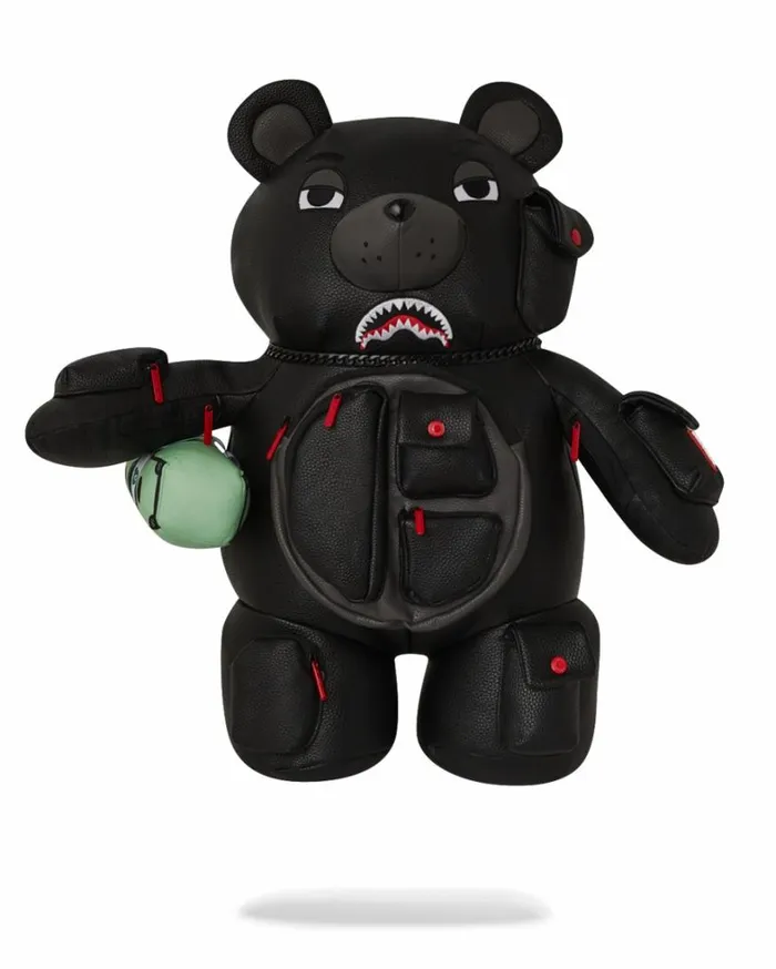 Bags SPRAYGROUND AIRFREIGHT MONEYBEAR TEDDYBEAR BACKPACK