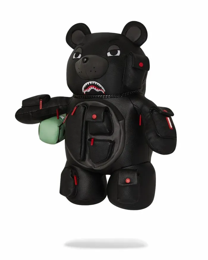 Bags SPRAYGROUND AIRFREIGHT MONEYBEAR TEDDYBEAR BACKPACK