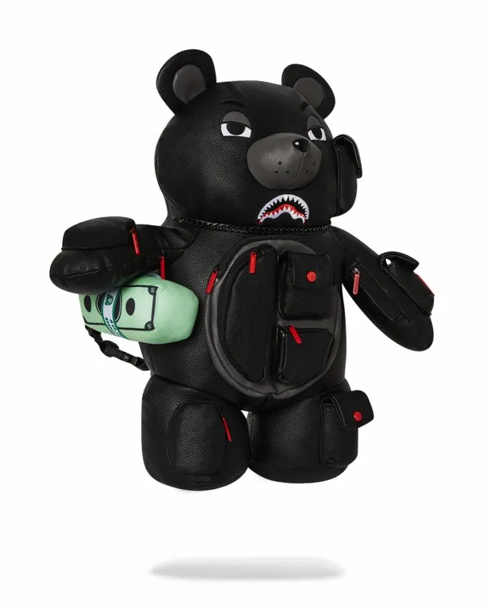 Bags SPRAYGROUND AIRFREIGHT MONEYBEAR TEDDYBEAR BACKPACK