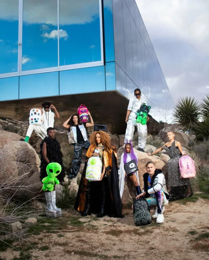 Bags SPRAYGROUND ALIEN PLUSH BACKPACK