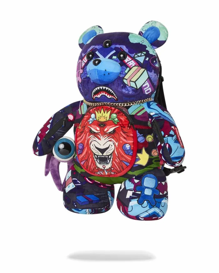 Bags SPRAYGROUND ASTRO TWILIGHT MONEYBEAR TEDDYBEAR BACKPACK