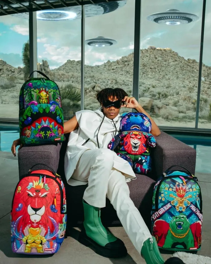 Bags SPRAYGROUND ASTRO TWILIGHT MONEYBEAR TEDDYBEAR BACKPACK