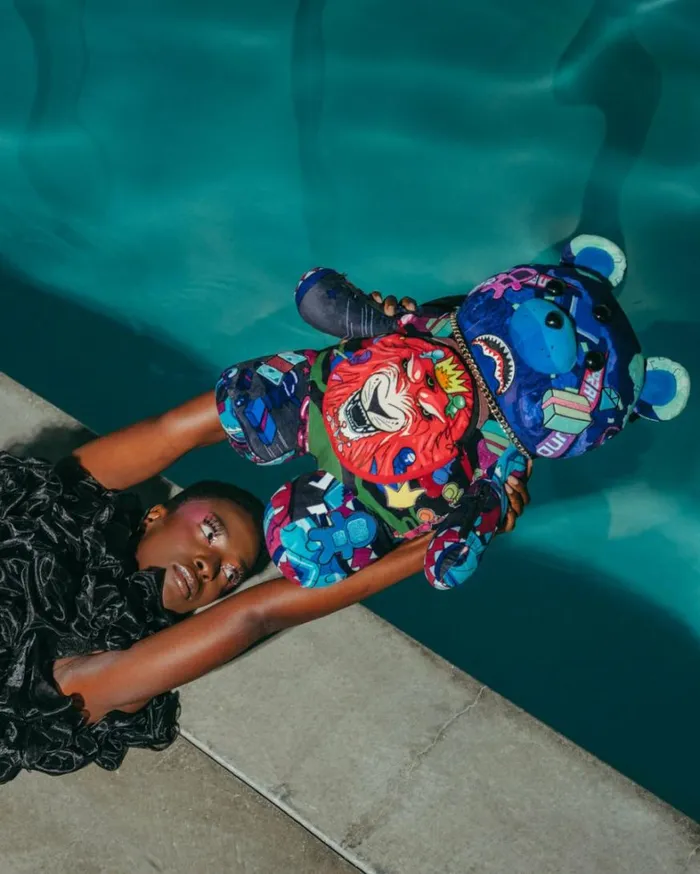 Bags SPRAYGROUND ASTRO TWILIGHT MONEYBEAR TEDDYBEAR BACKPACK