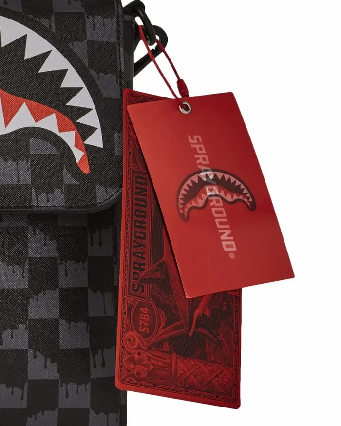 Bags SPRAYGROUND ATOMIC VAPOR SHARK MESSENGER SLING