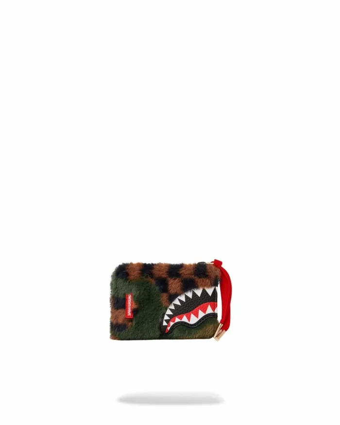 Bags SPRAYGROUND BIG SKY FUR SHARK WALLET