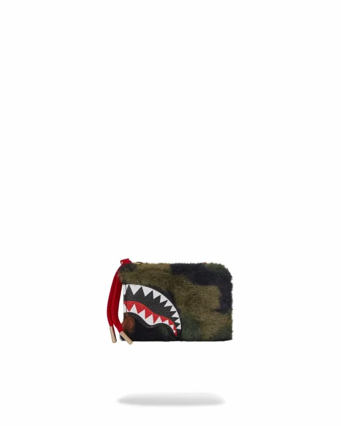 Bags SPRAYGROUND BIG SKY FUR SHARK WALLET