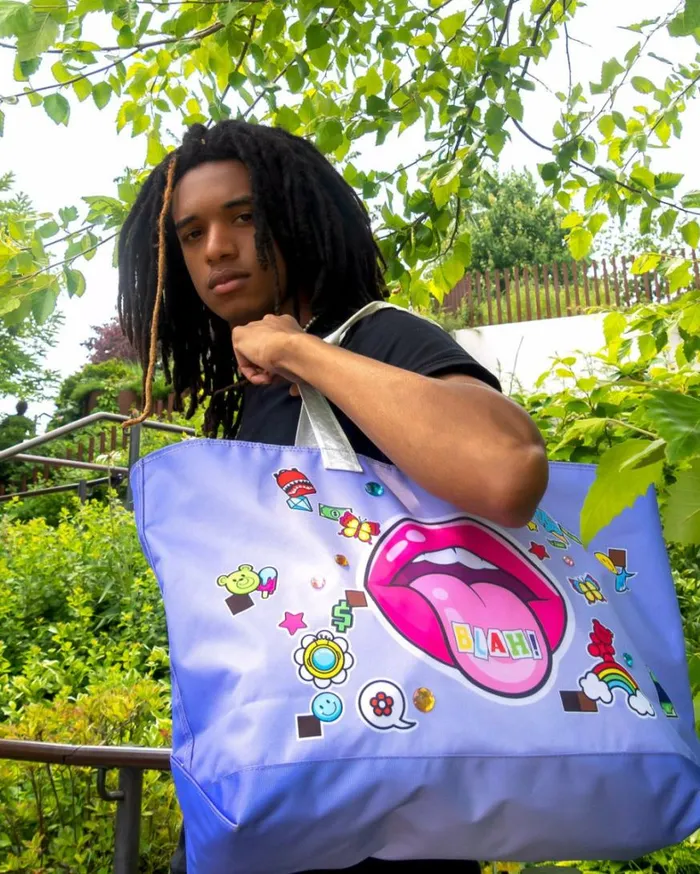 Bags SPRAYGROUND BLAH BEACH TOTE