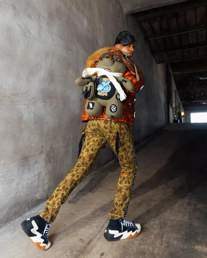 Bags SPRAYGROUND CALL OF DUTY AVIATOR FEARLESS MONEYBEAR TEDDYBEAR BACKPACK