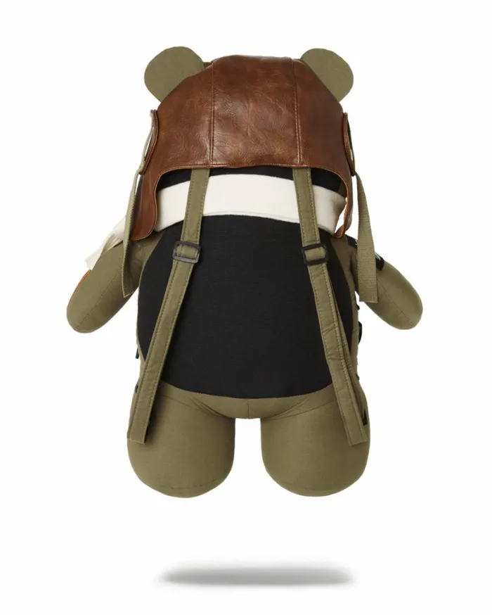 Bags SPRAYGROUND CALL OF DUTY AVIATOR FEARLESS MONEYBEAR TEDDYBEAR BACKPACK