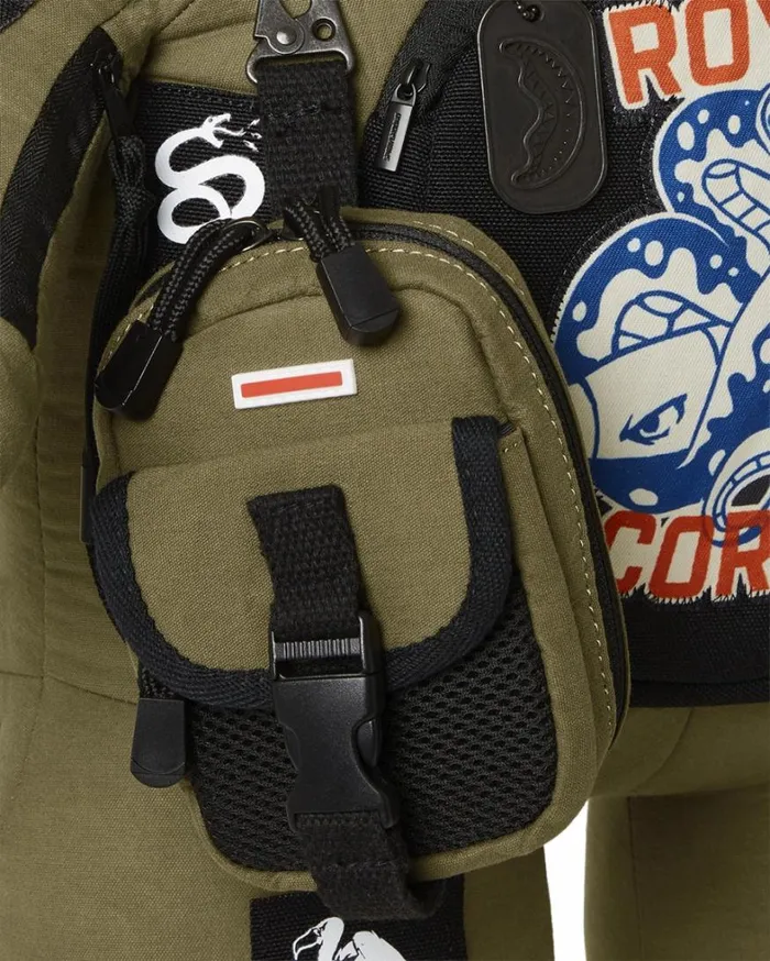 Bags SPRAYGROUND CALL OF DUTY AVIATOR FEARLESS MONEYBEAR TEDDYBEAR BACKPACK