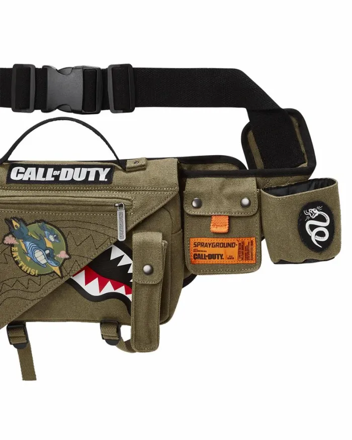 Bags SPRAYGROUND CALL OF DUTY NEVER BACK DOWN CROSSBODY
