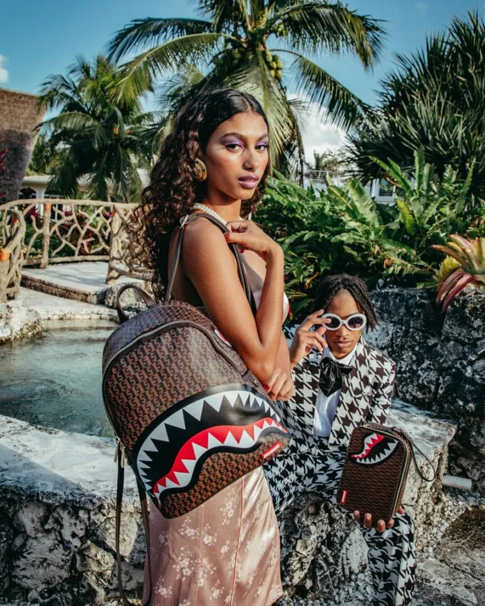 Bags SPRAYGROUND CASHIN CHECKS SAVAGE