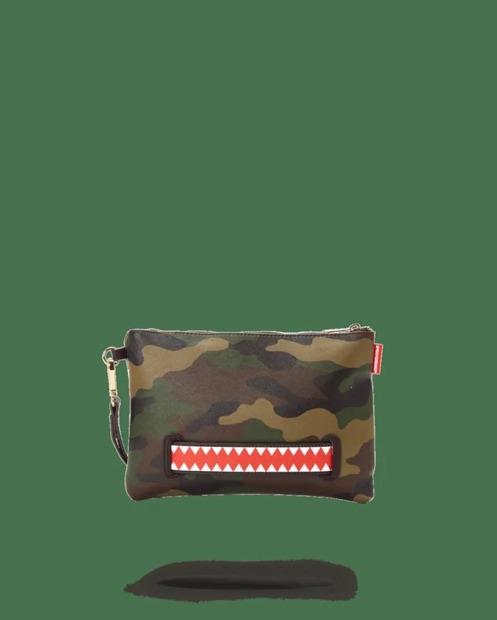 Bags SPRAYGROUND CHECKS IN CAMOFLAUGE CROSSOVER CLUTCH